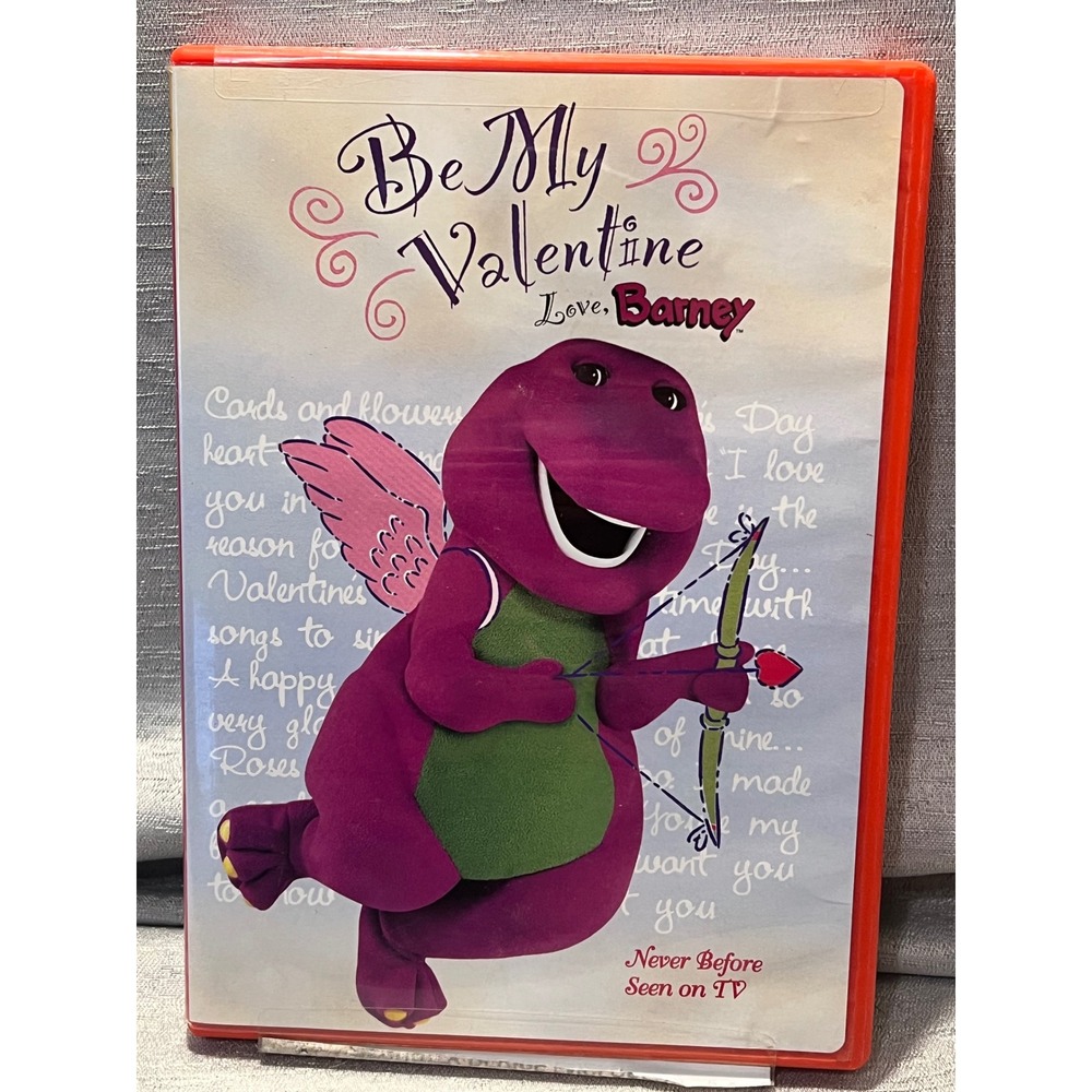 Barney Be My Valentine Love Barney DVD Kids Musical 15 Songs Lionsgate 2005 - Picture 1 of 3